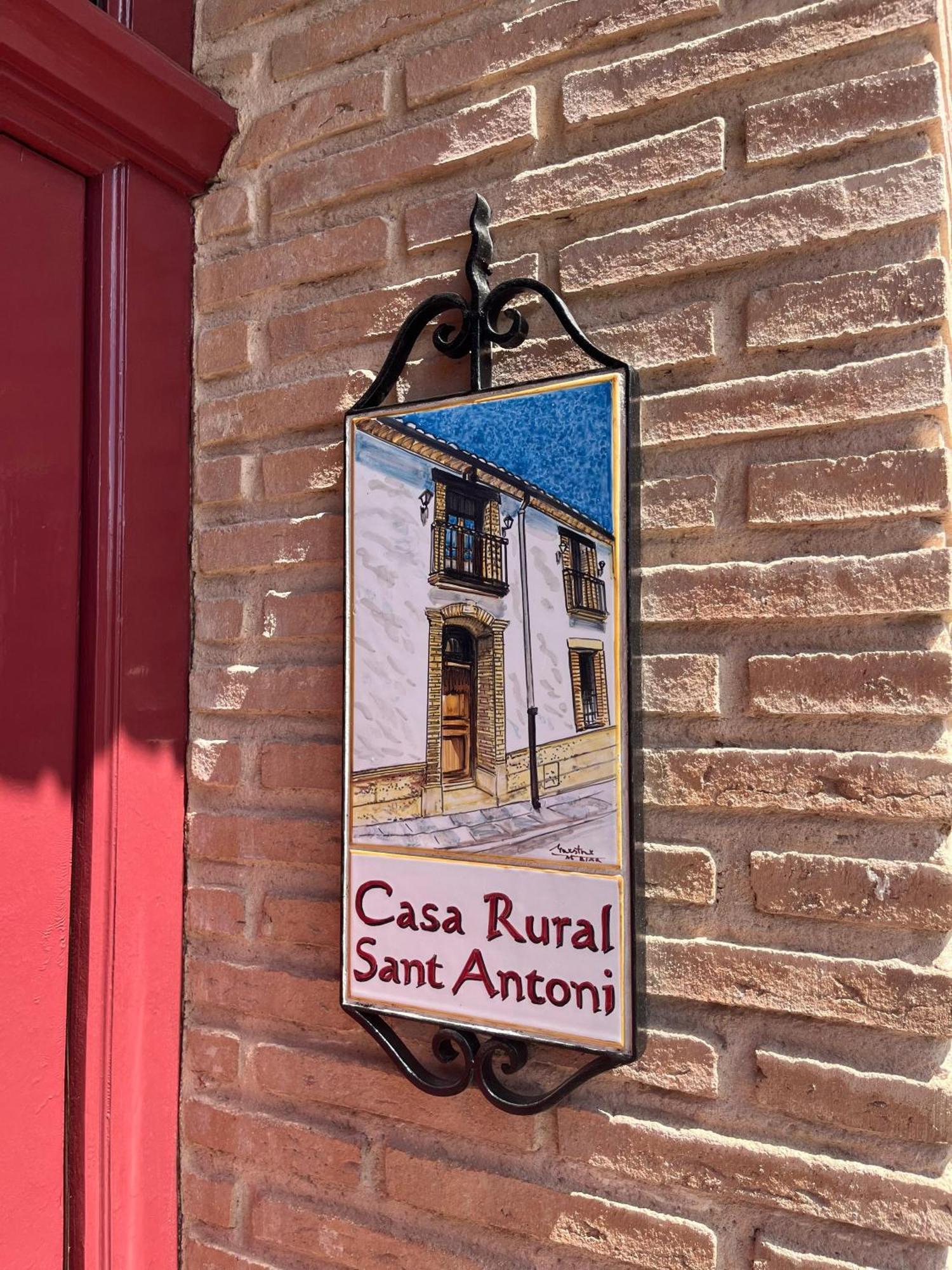 Casa Rural Sant Antoni Бьяр Экстерьер фото